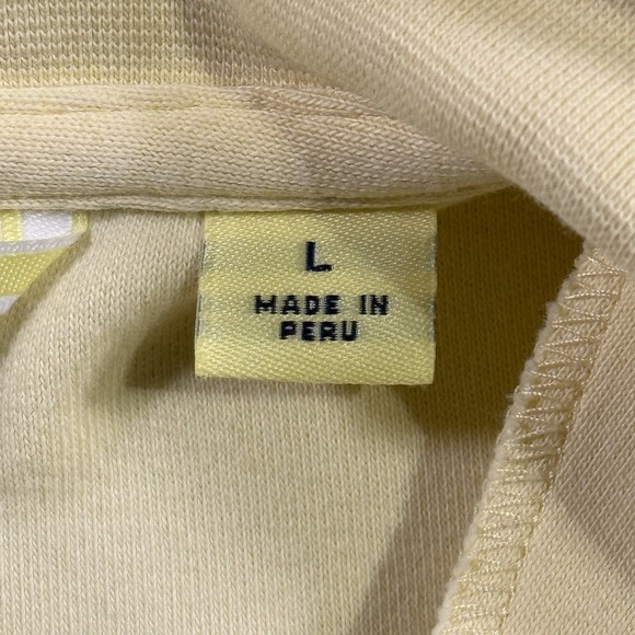 Callaway Golf Women's 1/4 Zip Sweatshirt Size Large Yellow Pullover Casual - Picture 4 of 12